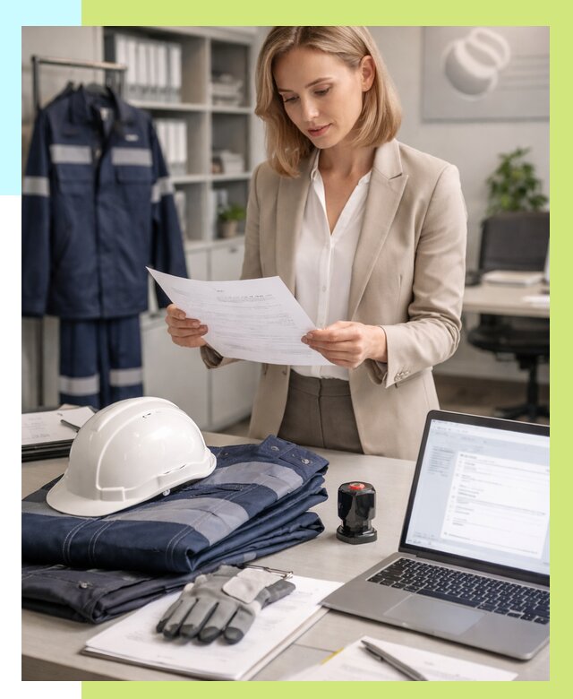 Сертификация спецодежды в Ленинске-Кузнецком от 7155 р. | Алешин-Лнн