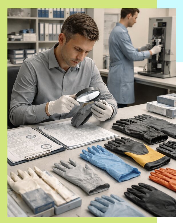 Сертификация перчаток и средств защиты продукции в Ленинске-Кузнецком