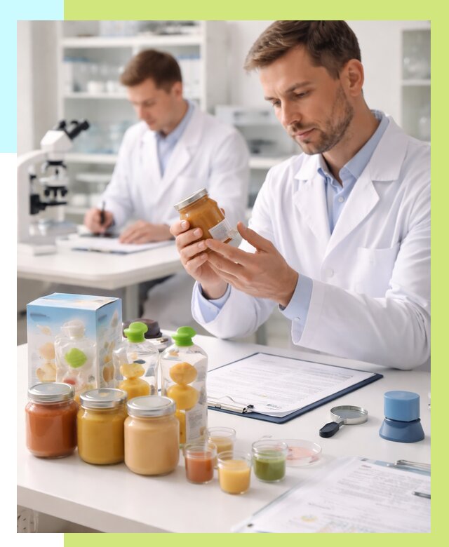 Сертификация детского питания в Ленинске-Кузнецком от 30663 р. | Алешин-Лнн