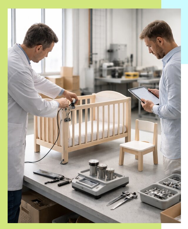 Сертификация детской мебели и проверка безопасности в Ленинске-Кузнецком