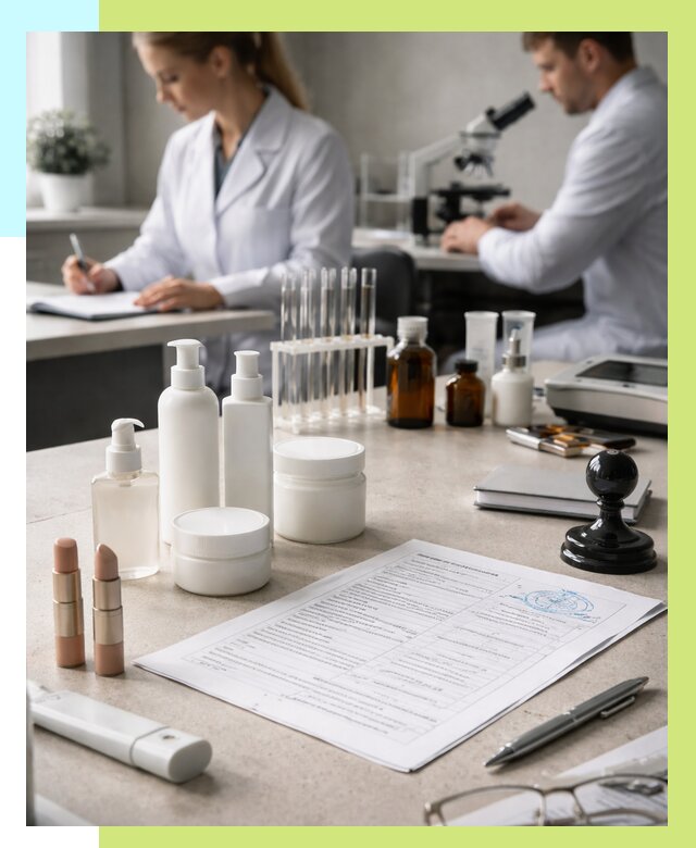 Сертификация косметики в Ленинске-Кузнецком от 20442 р. - Алешин-Лнн