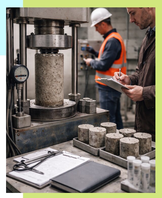 Сертификация бетона в Ленинске-Кузнецком от 30663 р. сертификат | Алешин-Лнн