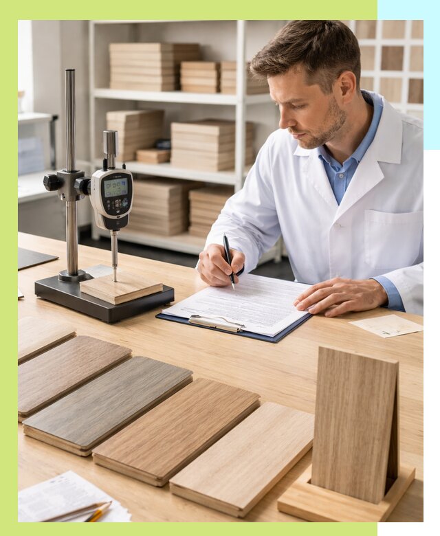 Сертификация ламината с испытаниями и оформлением документов в Ленинске-Кузнецком