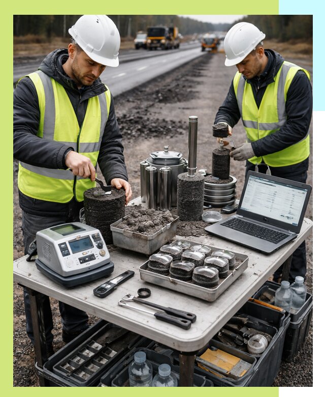 Сертификация асфальта: испытания и подтверждение в Ленинске-Кузнецком