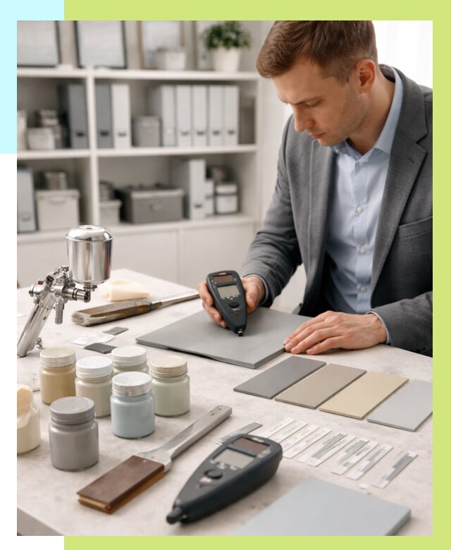 Сертификация краски в Ленинске-Кузнецком от 25553 р. | Алешин-Лнн центр