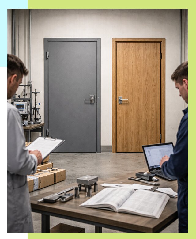 Сертификация дверей в Ленинске-Кузнецком от 8177 р. под ключ | Алешин-Лнн