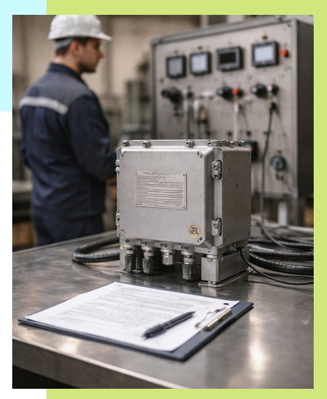 Сертификация взрывозащищенного оборудования в Ленинске-Кузнецком от 35774 р. | Алешин-Лнн