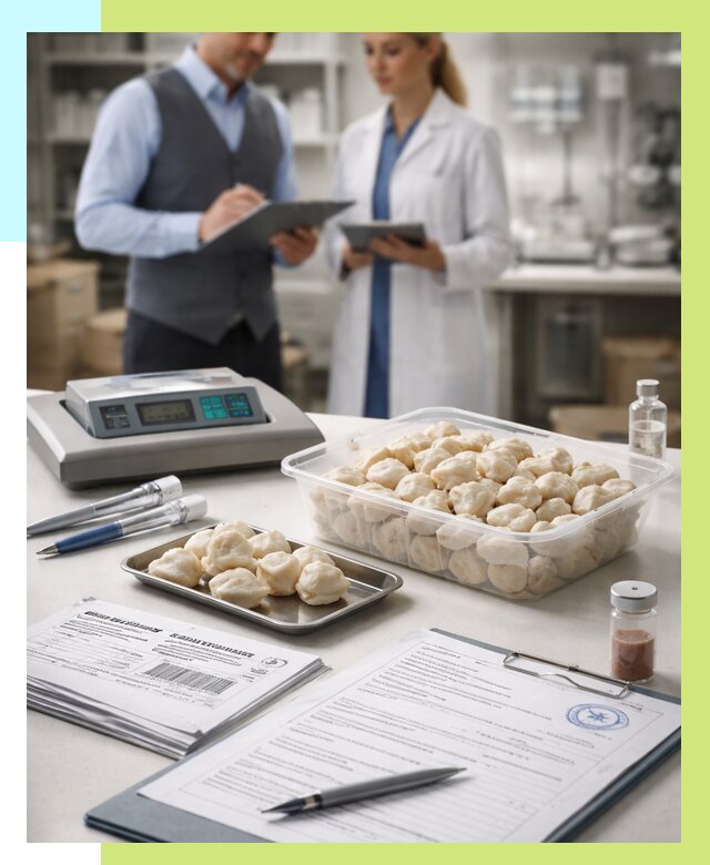 Сертификация пельменей в Ленинске-Кузнецком от 15332 р. срочно | Алешин-Лнн