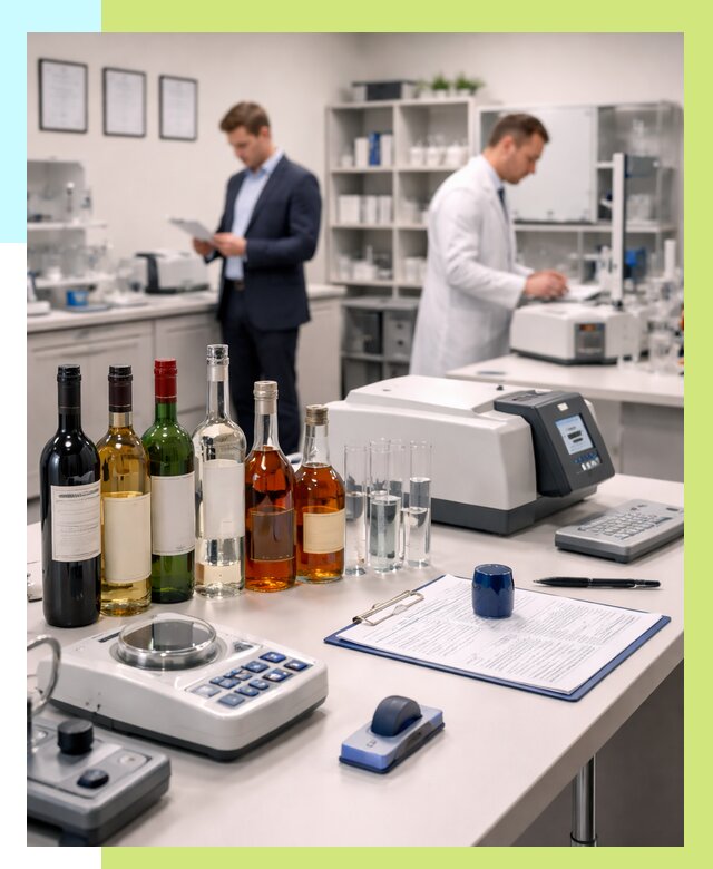 Сертификация алкогольной продукции в Ленинске-Кузнецком от 25553 р. | Алешин-Лнн