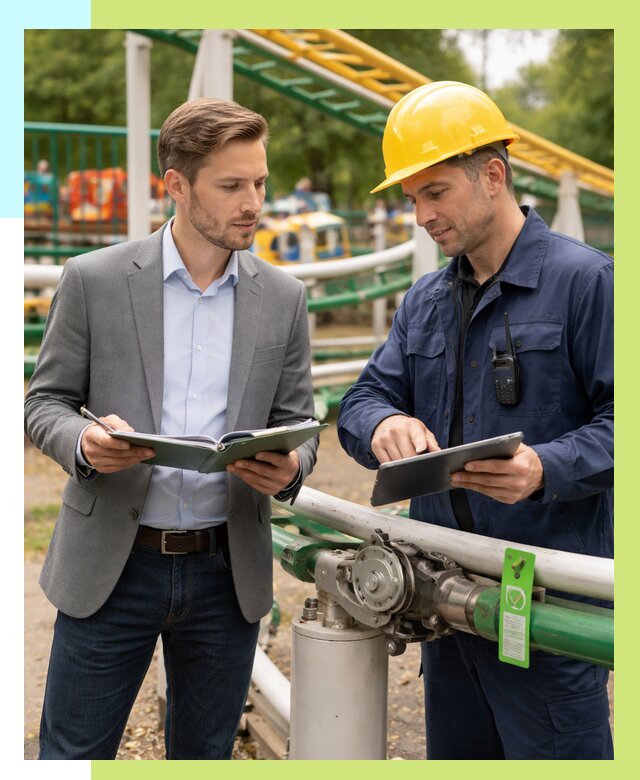 Сертификация аттракционов в Ленинске-Кузнецком от 45995 р. | Алешин-Лнн