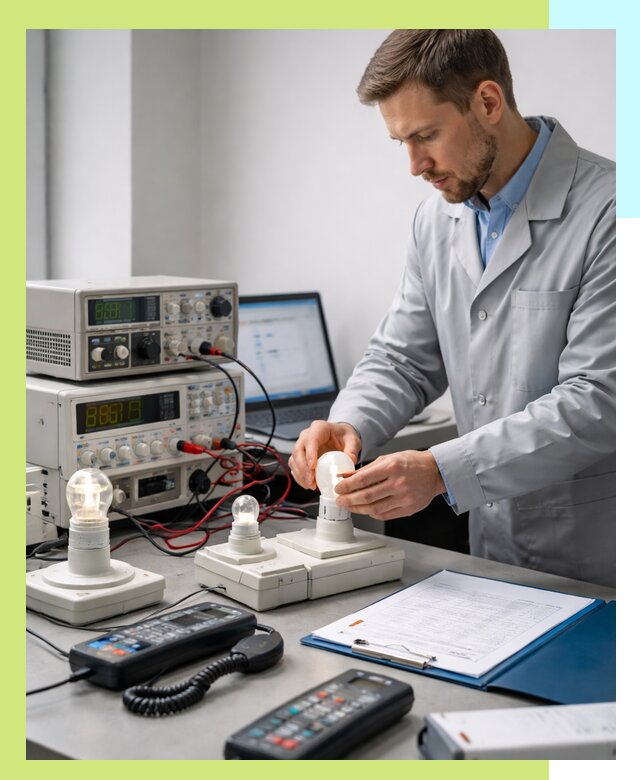 Сертификация ламп и светильников в Ленинске-Кузнецком по нормативам