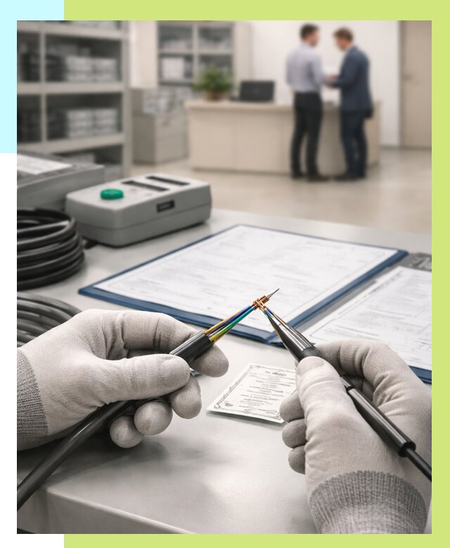 Сертификация провода в Ленинске-Кузнецком от 18398 р. в Алешин-Лнн