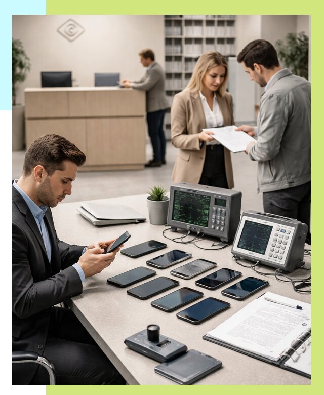 Сертификация телефонов в Ленинске-Кузнецком от 25553 р. под ключ | Алешин-Лнн