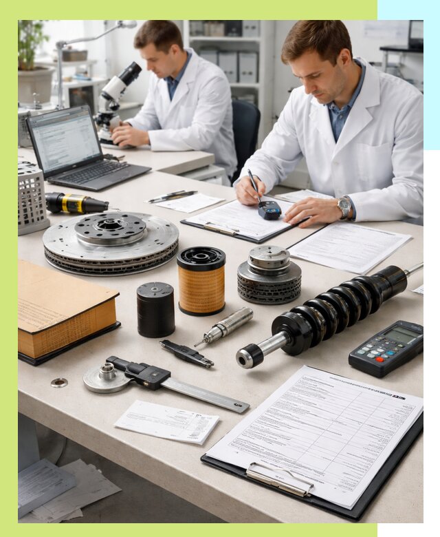 Сертификация автозапчастей и комплектующих в Ленинске-Кузнецком по ГОСТ