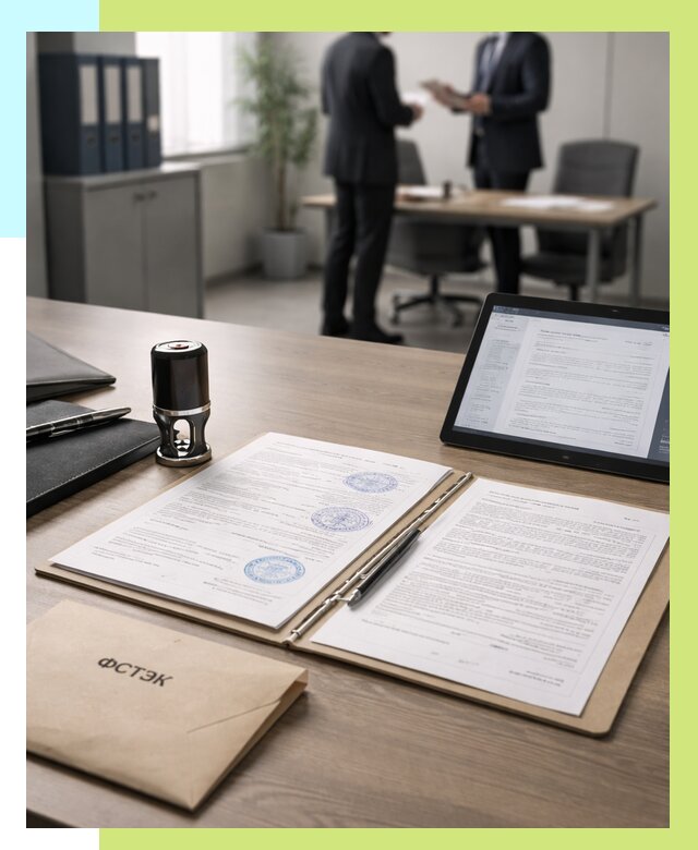 Заключение ФСТЭК в Ленинске-Кузнецком от 25553 р. Оформить в Алешин-Лнн