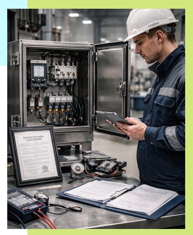 Сертификат взрывозащиты в Ленинске-Кузнецком от 45995 р. | Алешин-Лнн