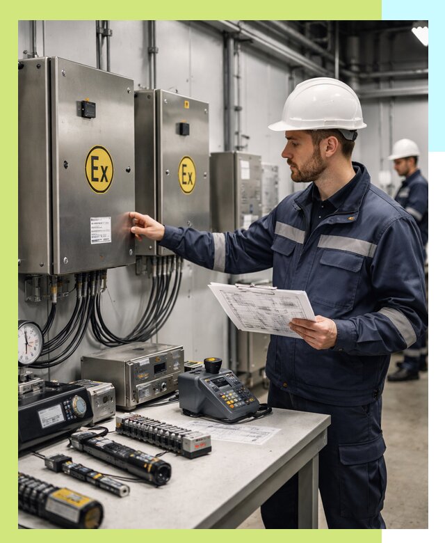 Сертификат взрывозащиты промышленного оборудования в Ленинске-Кузнецком