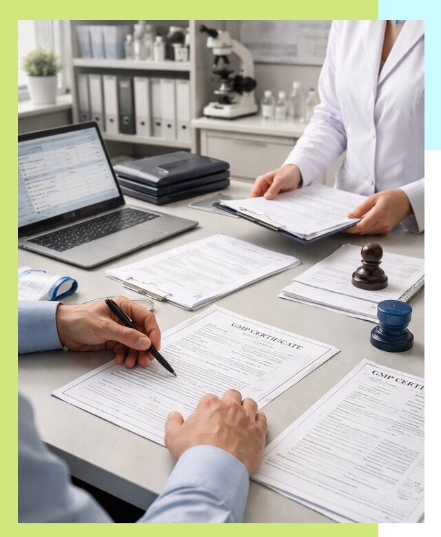 Оформление сертификата GMP в Ленинске-Кузнецком для фармпроизводства