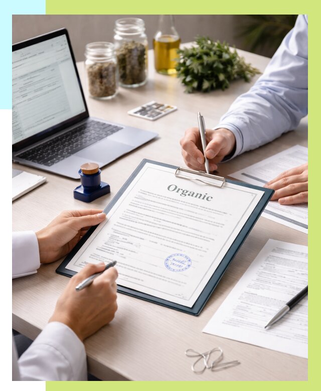 Оформление сертификат органик в Ленинске-Кузнецком от 30663 р. | Алешин-Лнн