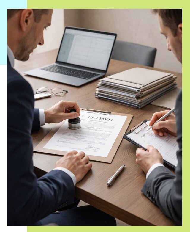 Сертификат ISO 9001 в Ленинске-Кузнецком купить от 81768 р. | Алешин-Лнн
