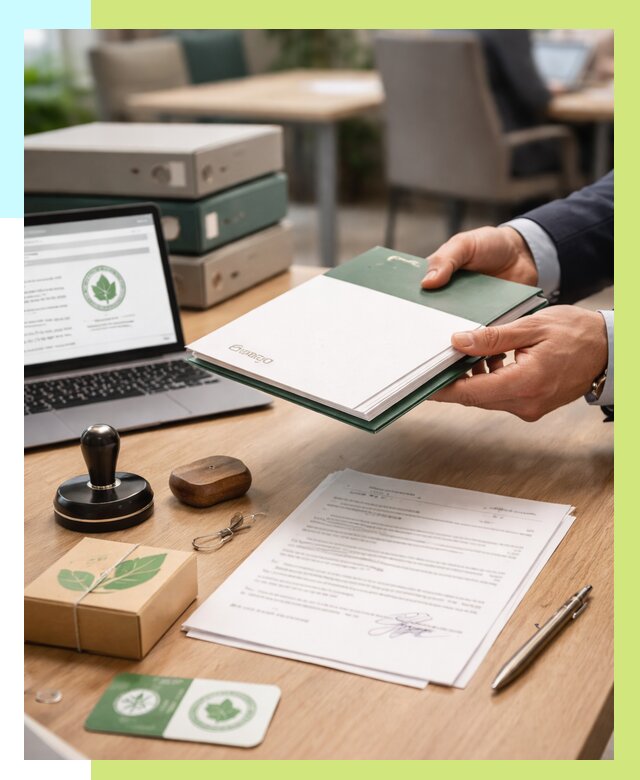 Сертификат ISO 14001 в Ленинске-Кузнецком от 35774 р. Заказать у Алешин-Лнн