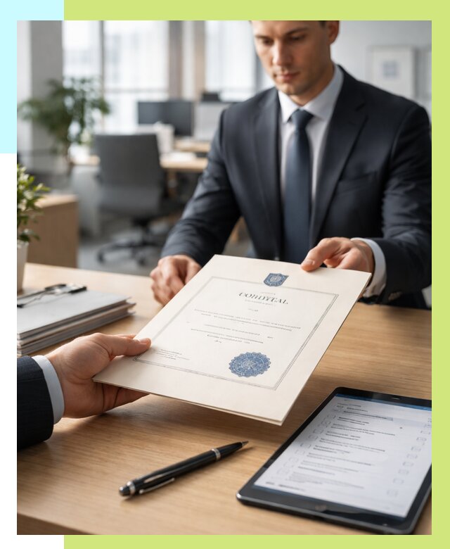 Сертификат ISO 30301 в Ленинске-Кузнецком от 35774 р. | Алешин-Лнн - под ключ