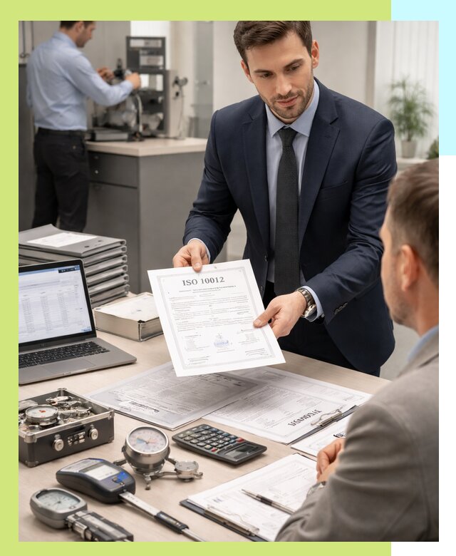 Выдача сертификата ISO 10012 по требованиям метрологии в Ленинске-Кузнецком